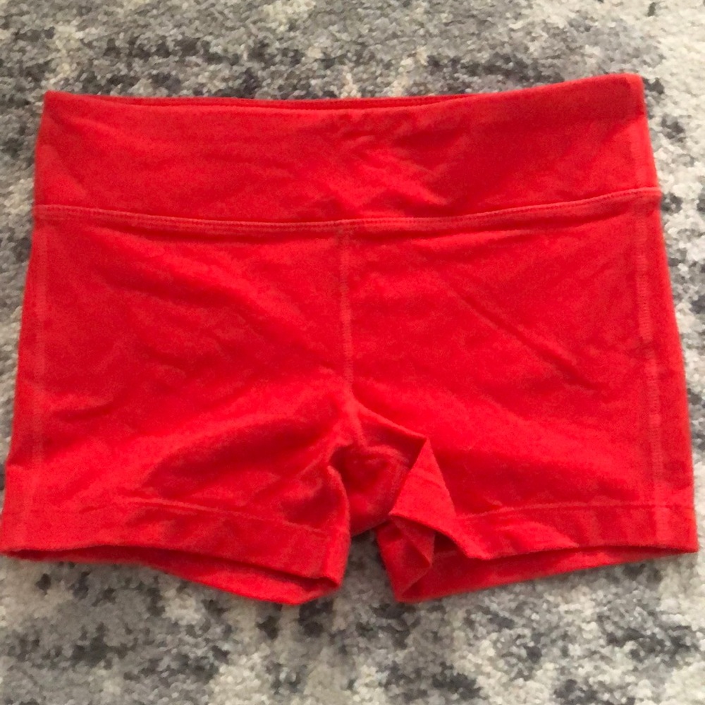 Athleta Red Shorts